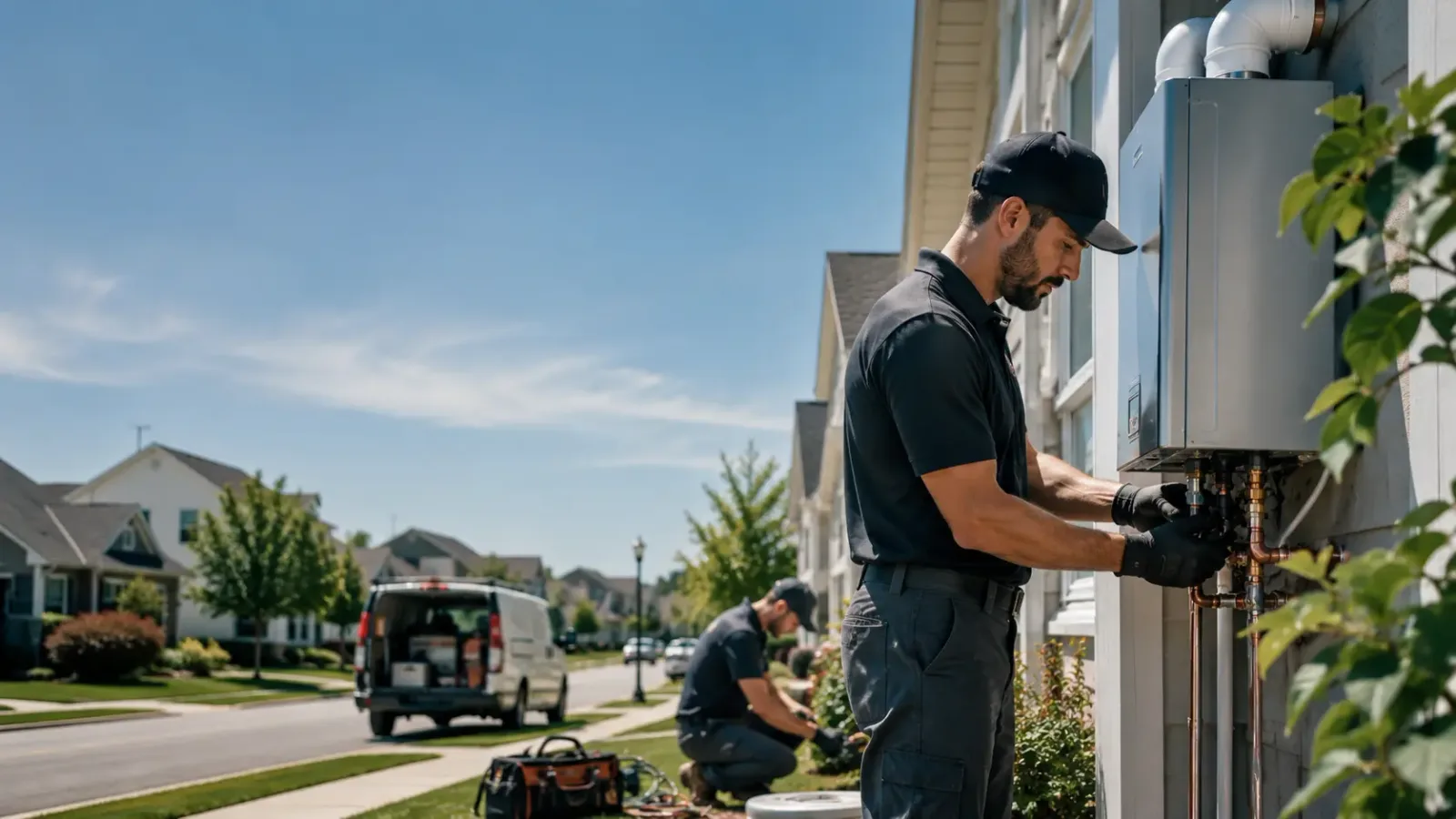 Tankless Water Heater Installation in Ray, OH